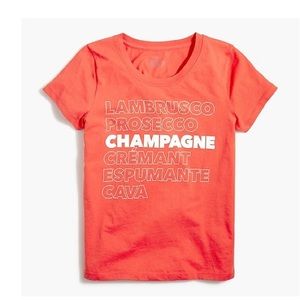 NWT J.Crew collector tee sz m